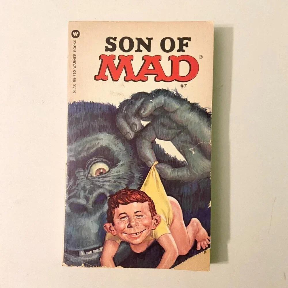 Vintage 1979 Son of Mad William M Gaines Comic  Magazine Paperback Book